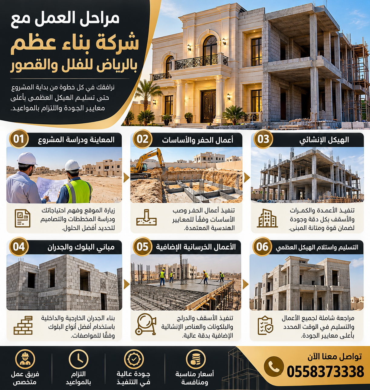 خدمات بناء العظم في أحياء الرياض